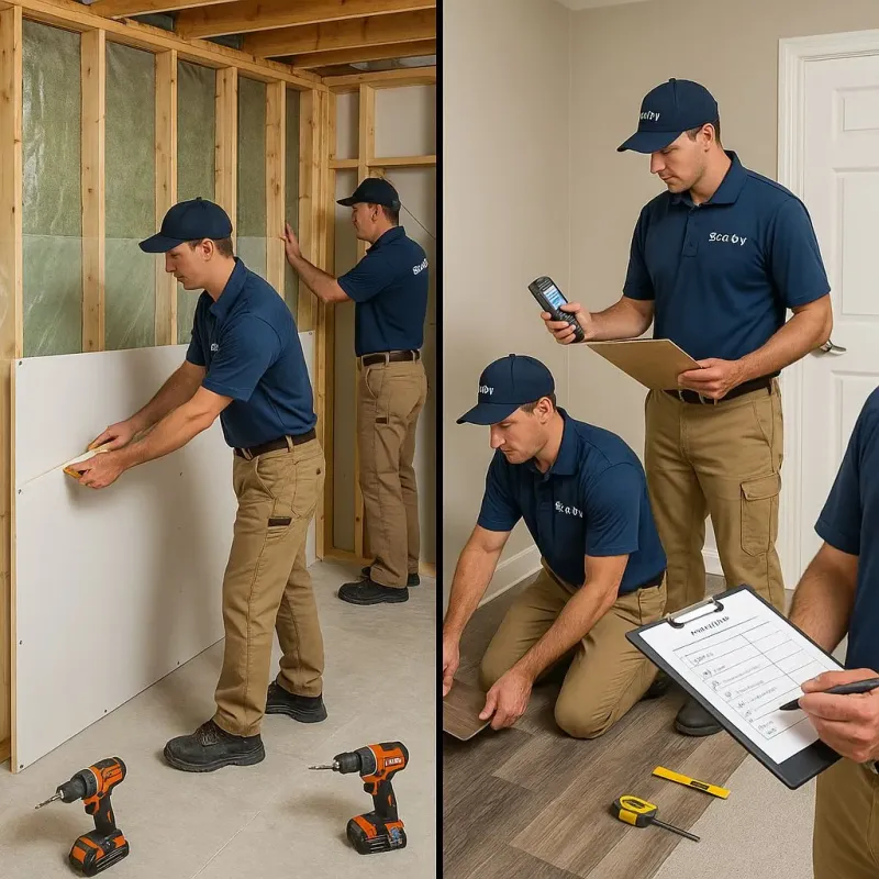 Repairs and Reconstruction process in Federalsburg, MD